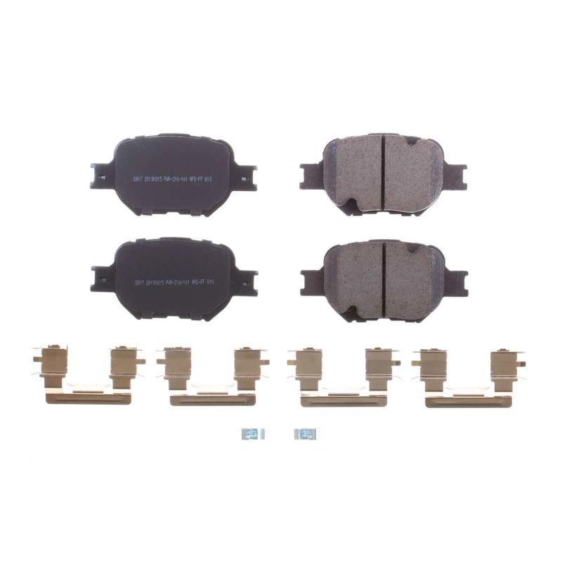 PowerStop - Z17 Low-Dust Ceramic Brake Pads with Hardware