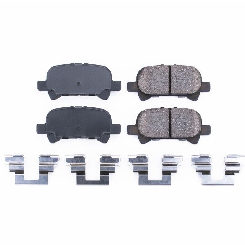PowerStop - Z17 Low-Dust Ceramic Brake Pads with Hardware