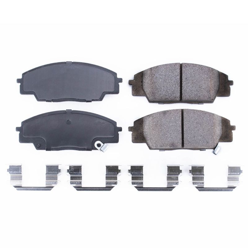 PowerStop - Z17 Low-Dust Ceramic Brake Pads with Hardware