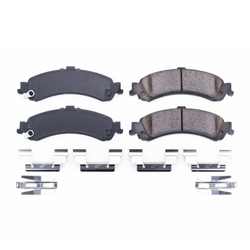 PowerStop - Z17 Low-Dust Ceramic Brake Pads with Hardware