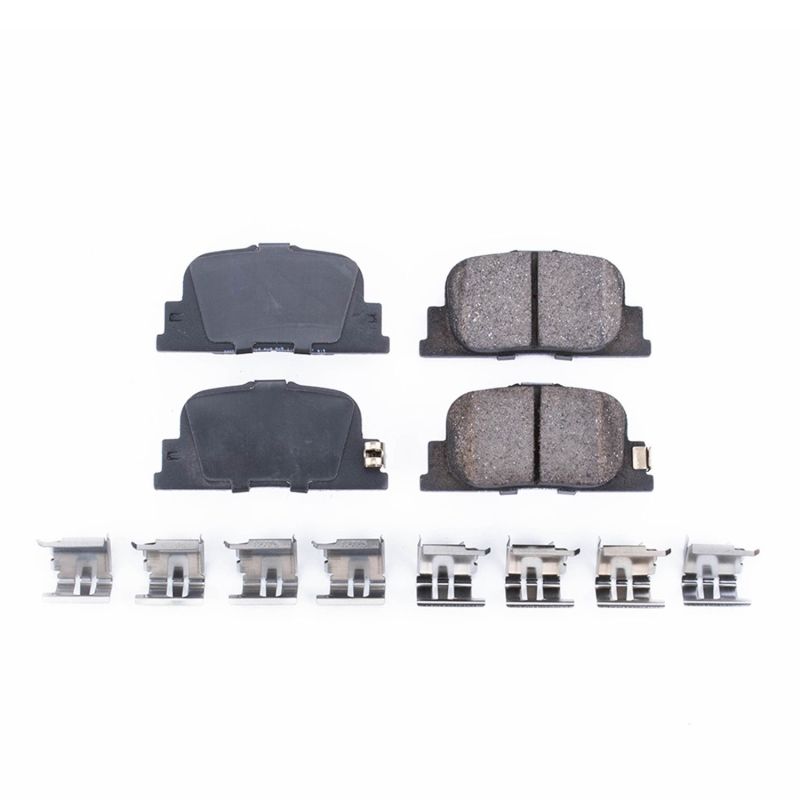 PowerStop - Z17 Low-Dust Ceramic Brake Pads with Hardware