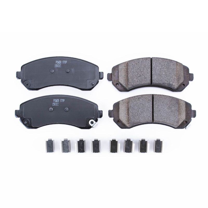 PowerStop - Z17 Low-Dust Ceramic Brake Pads with Hardware