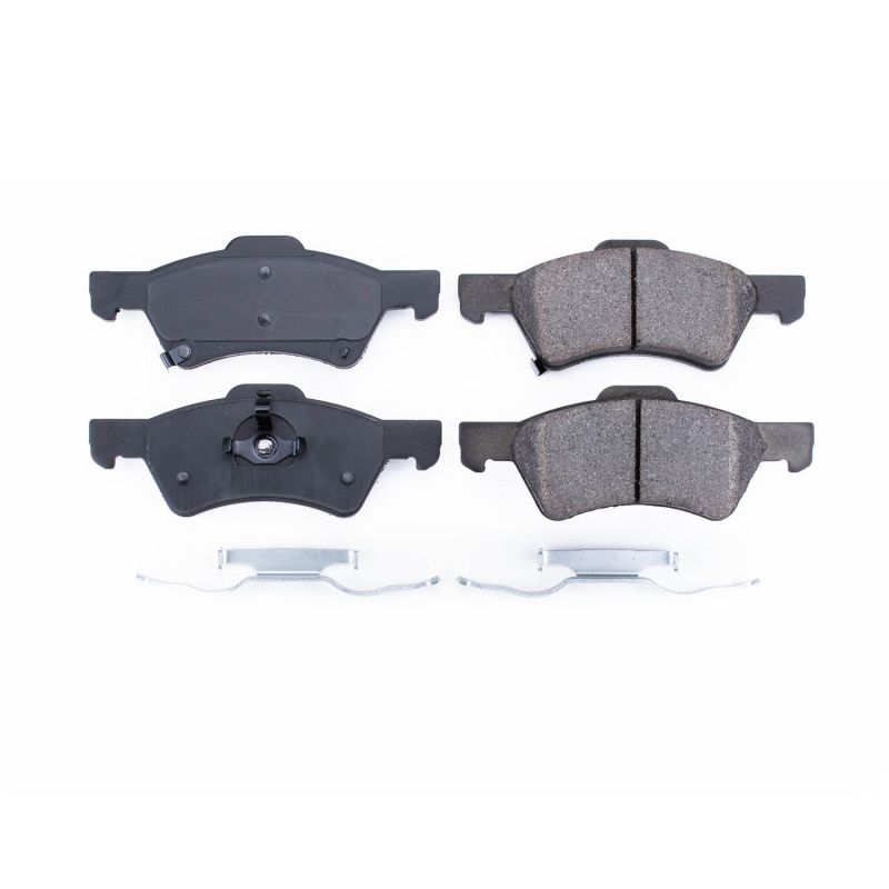 PowerStop - Z17 Low-Dust Ceramic Brake Pads with Hardware