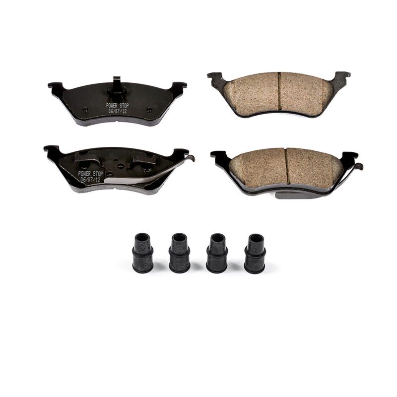 PowerStop - Z17 Low-Dust Ceramic Brake Pads with Hardware