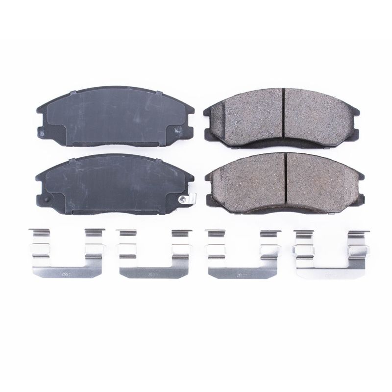PowerStop - Z17 Low-Dust Ceramic Brake Pads with Hardware