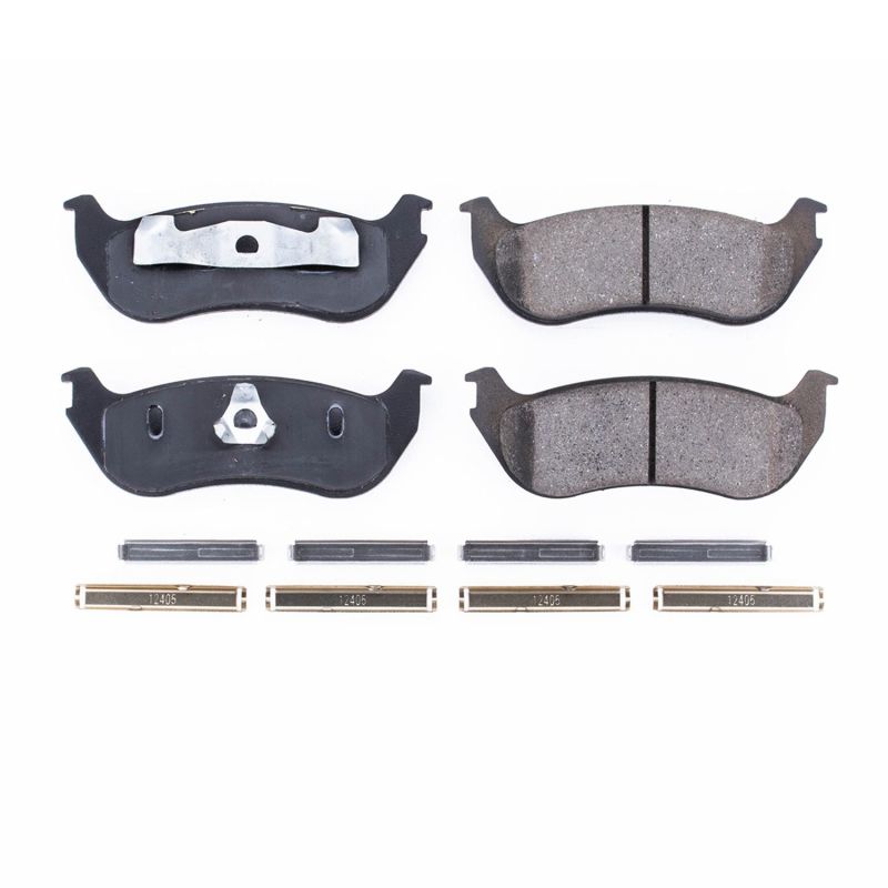 PowerStop - Z17 Low-Dust Ceramic Brake Pads with Hardware
