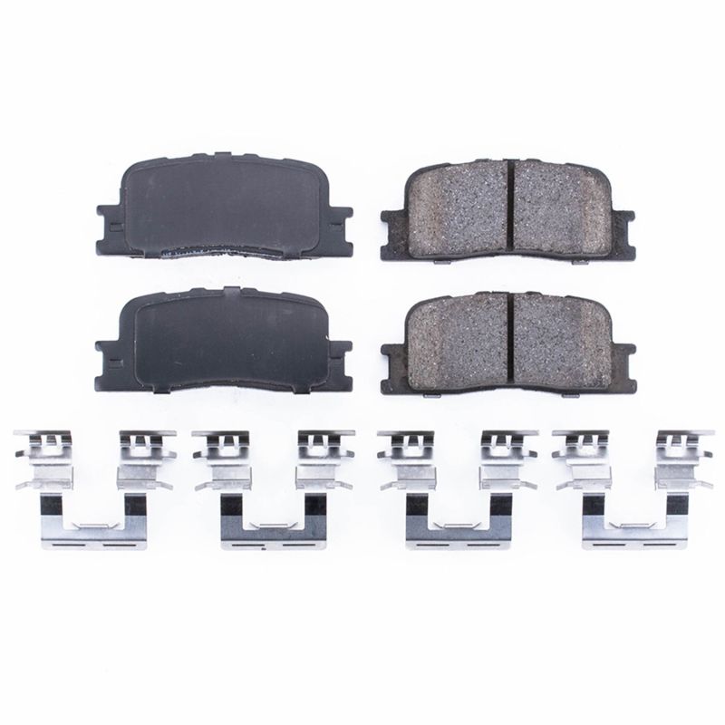 PowerStop - Z17 Low-Dust Ceramic Brake Pads with Hardware