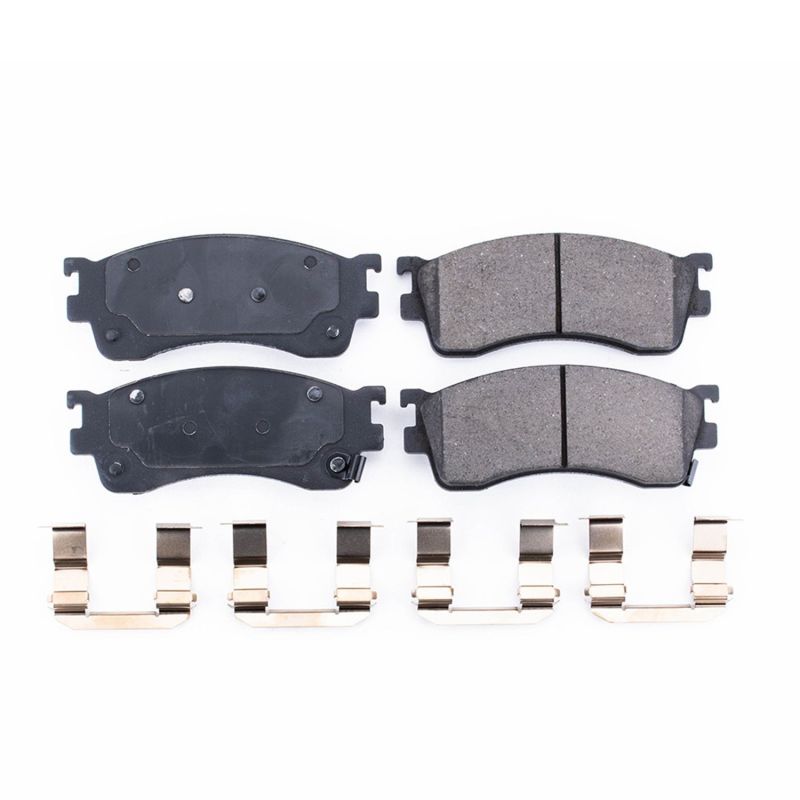 PowerStop - Z17 Low-Dust Ceramic Brake Pads with Hardware