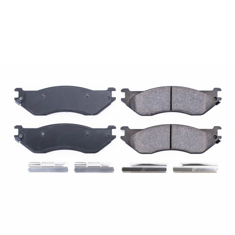 PowerStop - Z17 Low-Dust Ceramic Brake Pads with Hardware