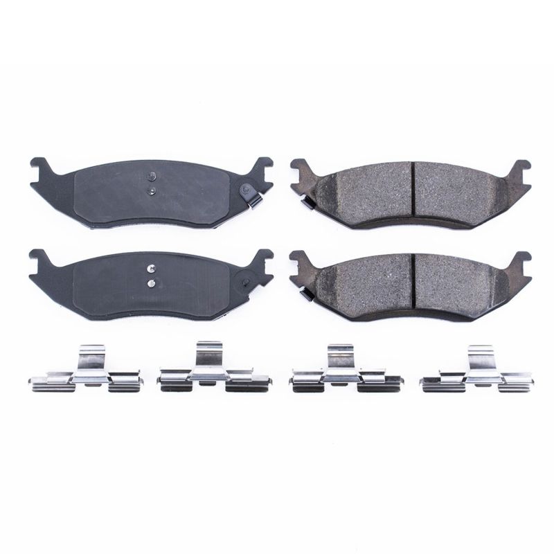 PowerStop - Z17 Low-Dust Ceramic Brake Pads with Hardware