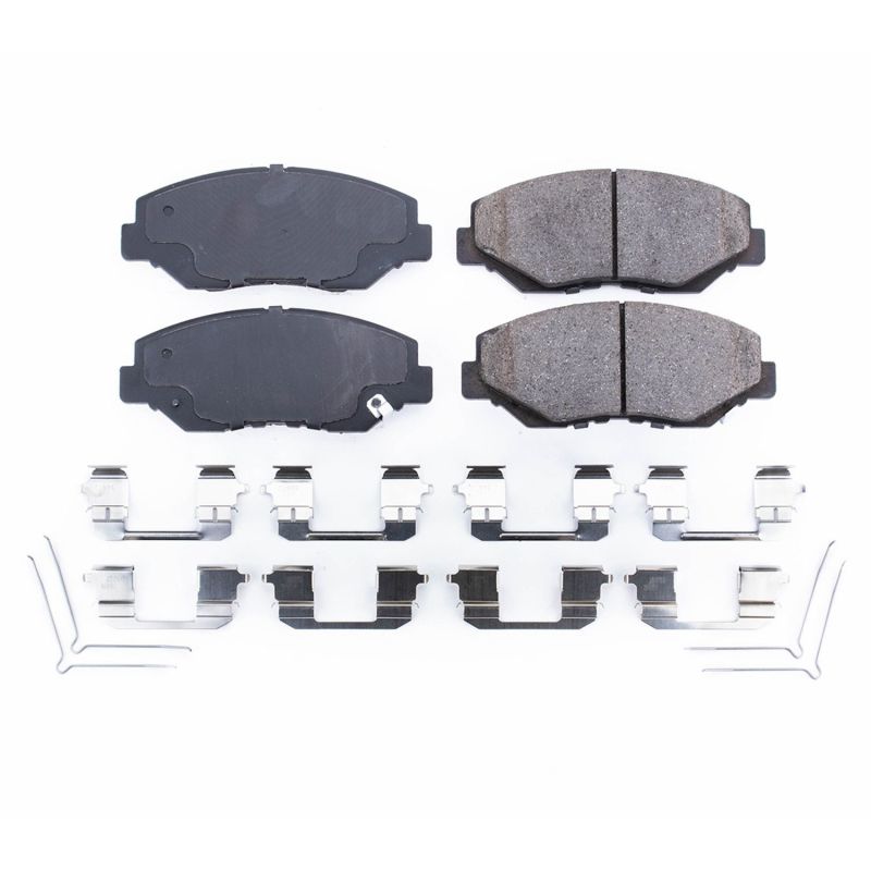 PowerStop - Z17 Low-Dust Ceramic Brake Pads with Hardware