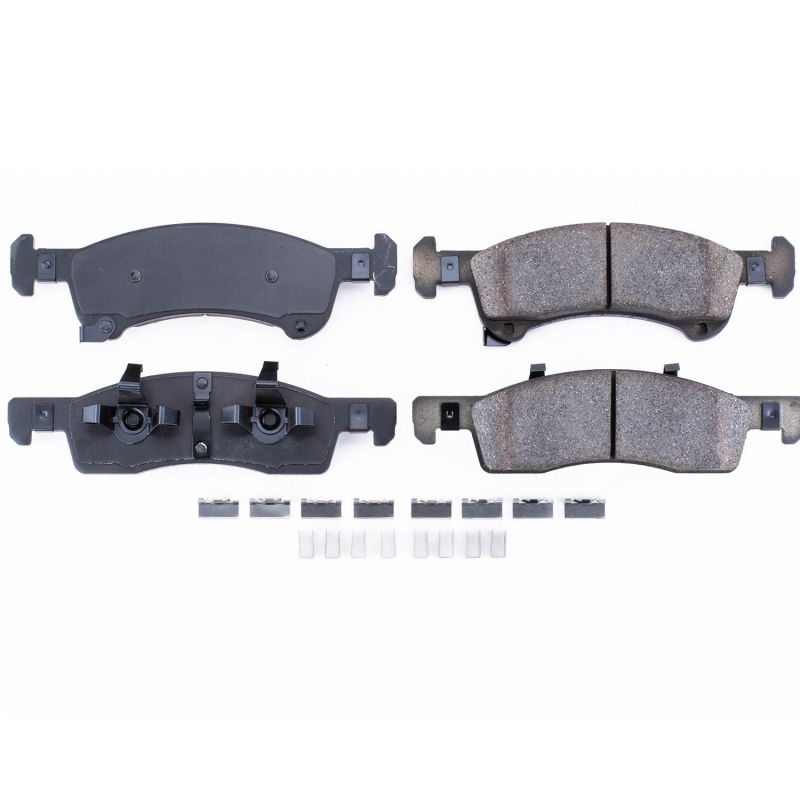 PowerStop - Z17 Low-Dust Ceramic Brake Pads with Hardware