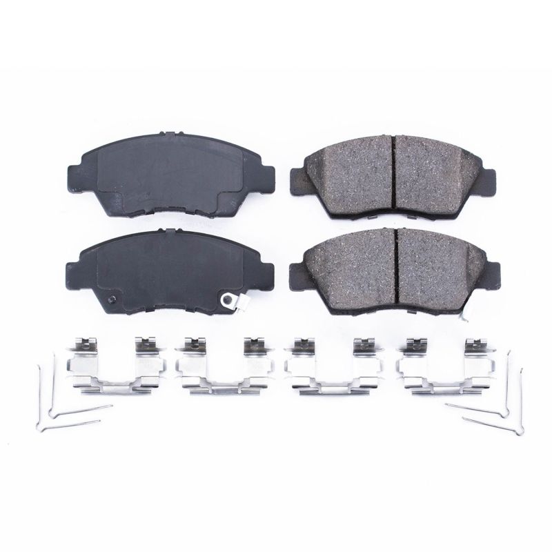 PowerStop - Z17 Low-Dust Ceramic Brake Pads with Hardware