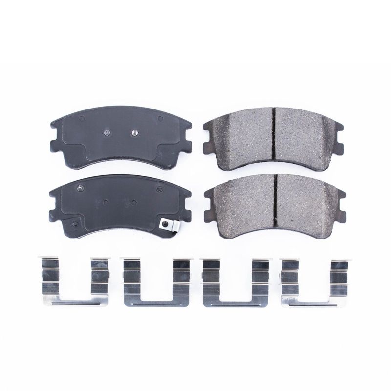 PowerStop - Z17 Low-Dust Ceramic Brake Pads with Hardware