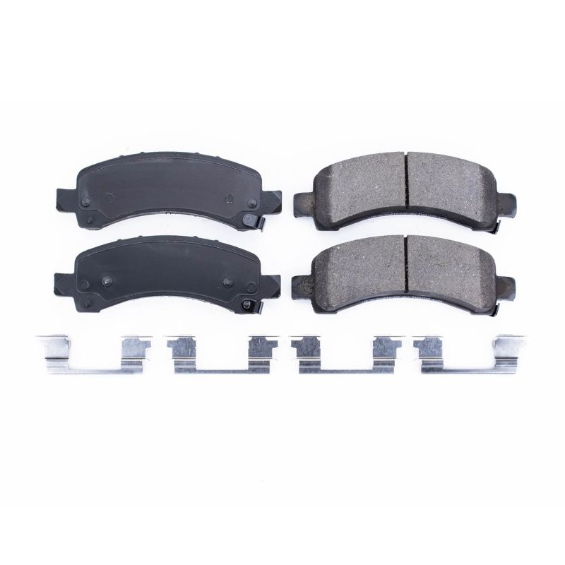 PowerStop - Z17 Low-Dust Ceramic Brake Pads with Hardware