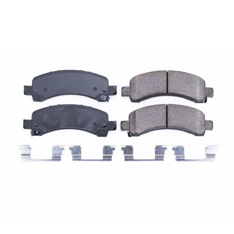 PowerStop - Z17 Low-Dust Ceramic Brake Pads with Hardware