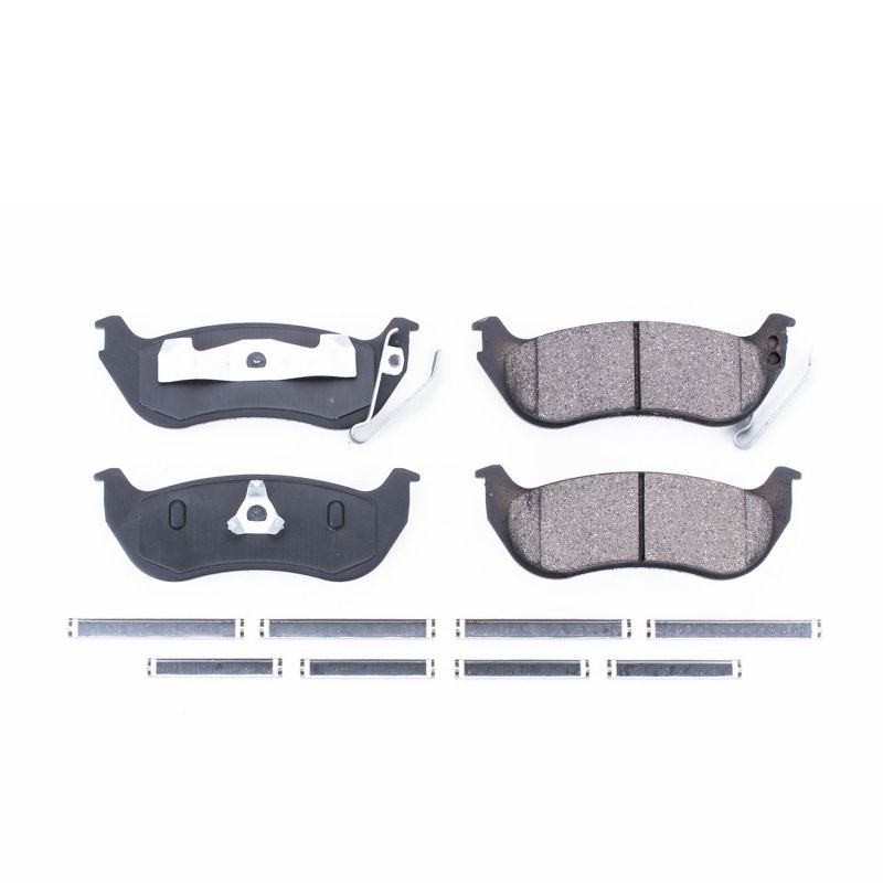 PowerStop - Z17 Low-Dust Ceramic Brake Pads with Hardware