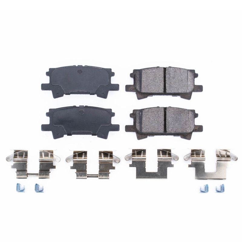PowerStop - Z17 Low-Dust Ceramic Brake Pads with Hardware
