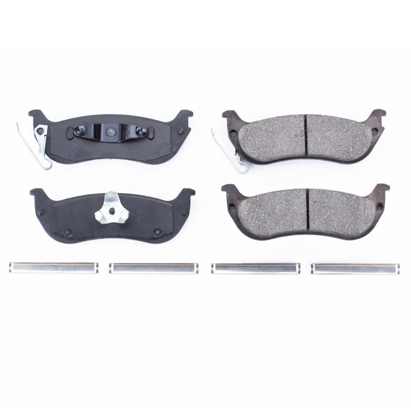 PowerStop - Z17 Low-Dust Ceramic Brake Pads with Hardware