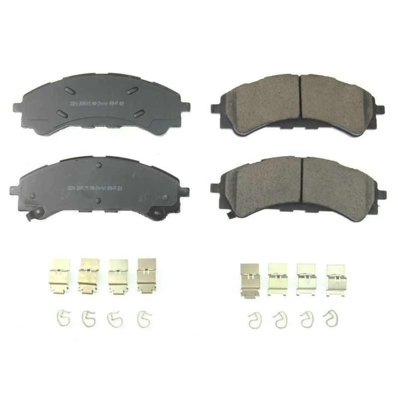 PowerStop - Z17 Low-Dust Ceramic Brake Pads with Hardware