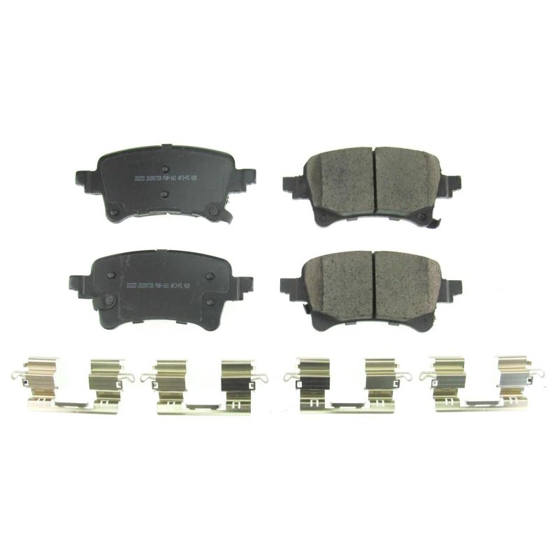 PowerStop - Z17 Low-Dust Ceramic Brake Pads with Hardware