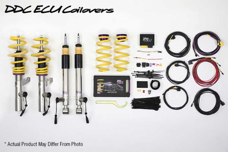 KW Coilover Kit DDC ECU 08+ A4, S4 (8K/B8) 4Dr Quattro all engines w/o Electronic Dampening Control