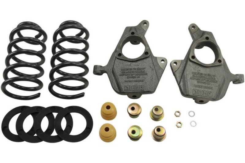 Belltech LOWERING KIT 14 Silverado/Sierra Std Cab 2WD 3in or 4in Front/5in or 6in Rear w/o Shocks