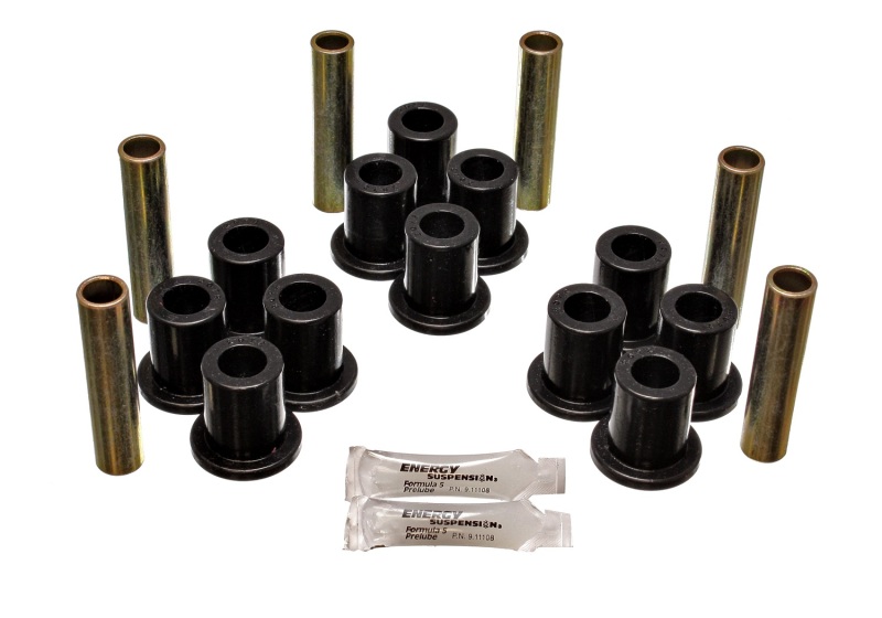 Energy Suspension Ford 4 Wd Front Spring Bushing Set - Black