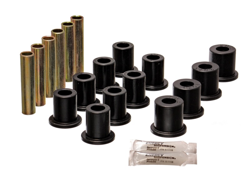 Energy Suspension Ford 4 Wd Front Spring Bushing Set - Black
