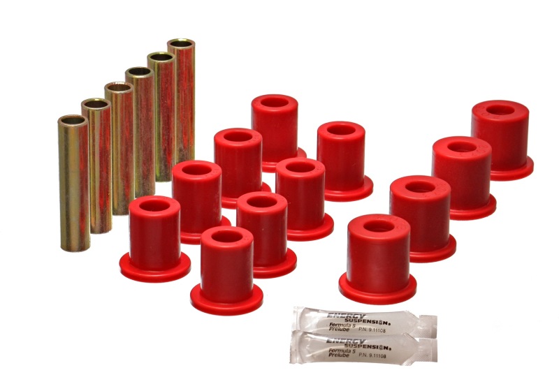 Energy Suspension Ford 4 Wd Front Spring Bushing Set - Red