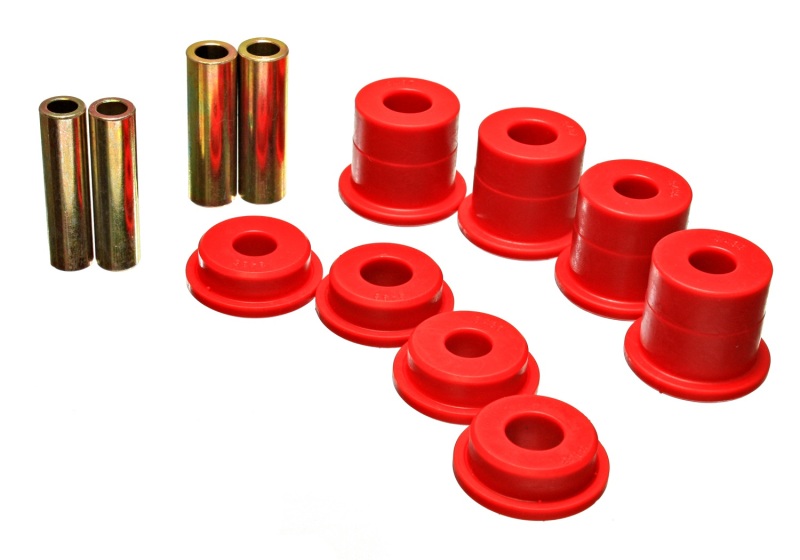 Energy Suspension Ford Rear Subframe Bushing Set - Red