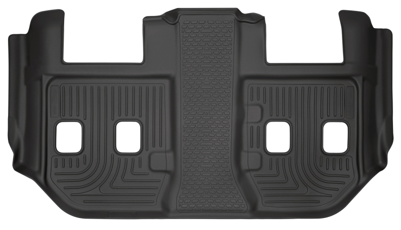 Husky Liners 2015 Chevrolet/GMC Suburban/Yukon XL WeatherBeater Black Third Seat Floor Liners