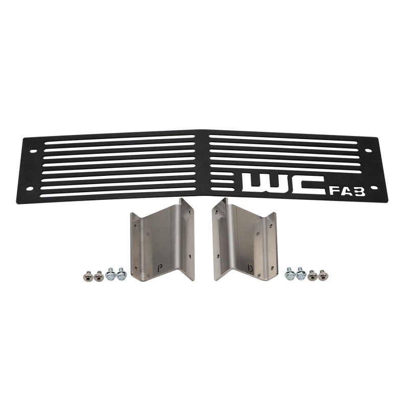 Wehrli 15-19 Chevrolet Silverado HD 6.6L LML/L5P Duramax Bumper Grille - Flat Black