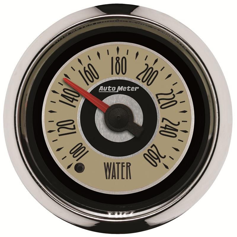 Autometer Cruiser 2-1/16in Full Sweep Electric 100-260 Deg F Water Temperature Gauge