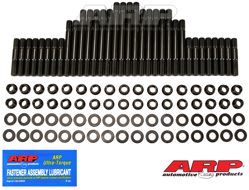 ARP SB Chevy w/Pontiac Brodix Raised Head, Head Stud Kit