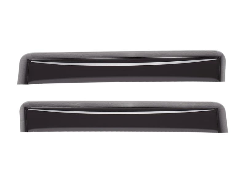 WeatherTech 95-00 Toyota Tacoma Extended Cab Rear Side Window Deflectors - Dark Smoke