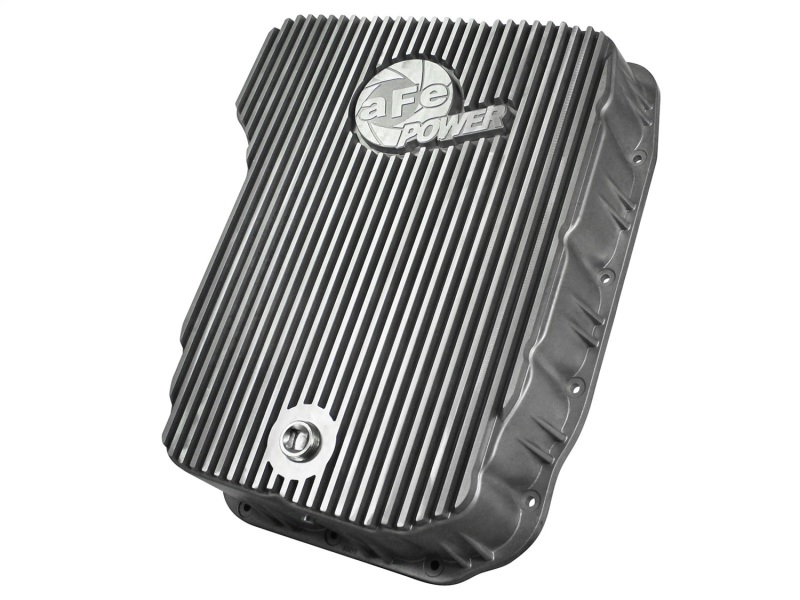 aFe Transmission Pan Cover (Raw); Dodge Diesel Trucks 07.5-12 L6-6.7L (td)
