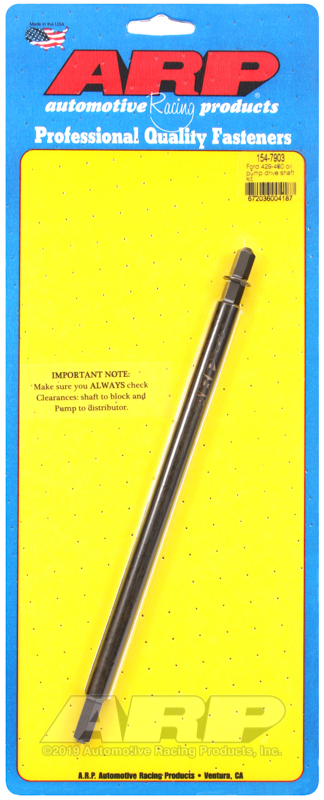 ARP Ford 429-460 Oil pump Drive Shaft