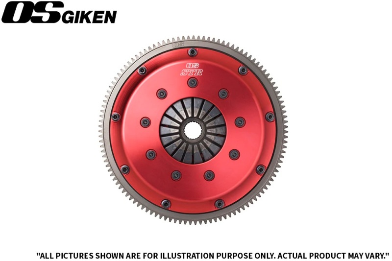 OS Giken Nissan Skyline BNR34 Dampened Twin Plate Clutch w/ Soft Diaphragm (Move Alt Kit Incl)