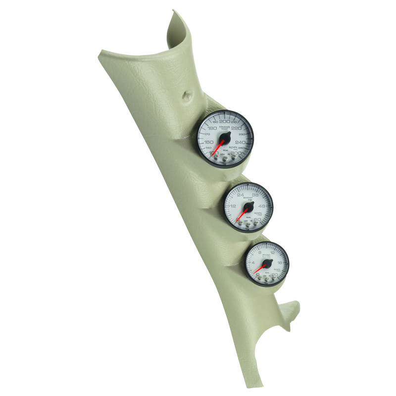 Autometer Diesel Gauge Kit A-Pillar 03-09 Ram Boost/EGT/Trans 60psi/2000 deg F/250 deg F