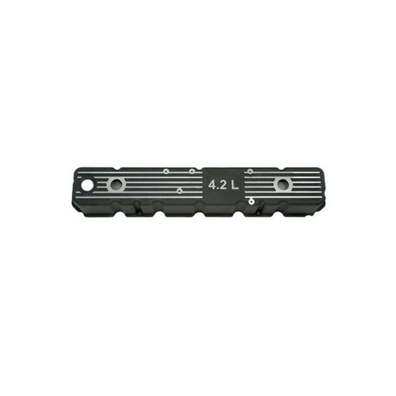 Jeep CJ 4.2L Black Aluminum Valve Cover (1981-1986)