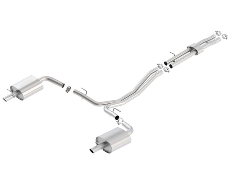 Borla 2016 Ford Explorer 3.5L EcoBoost Dual Split Rear Ext SS S-Type CB Exhaust (No Tips)