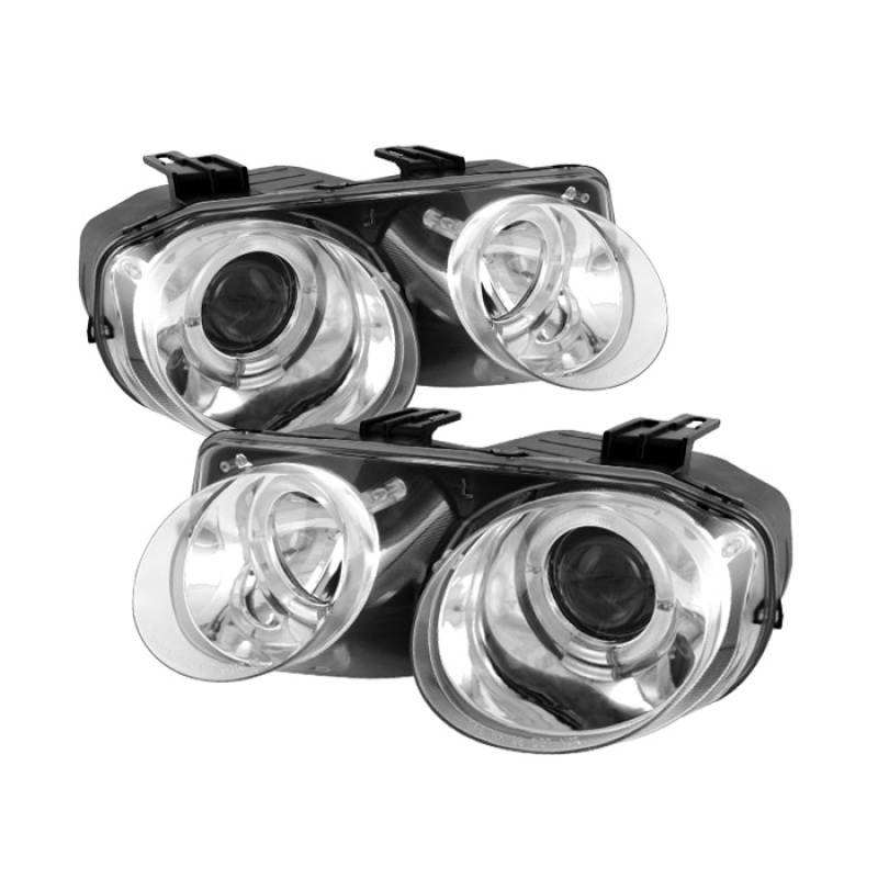 SPYDER Acura Integra 98-01 LED Halo Headlights - Chrome | Auto Barn