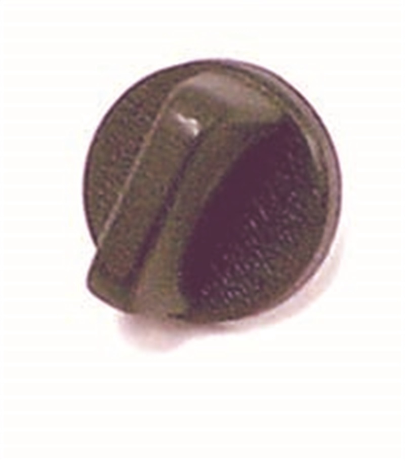 Jeep CJ Black Interior Windshield Knob (1976-1986)
