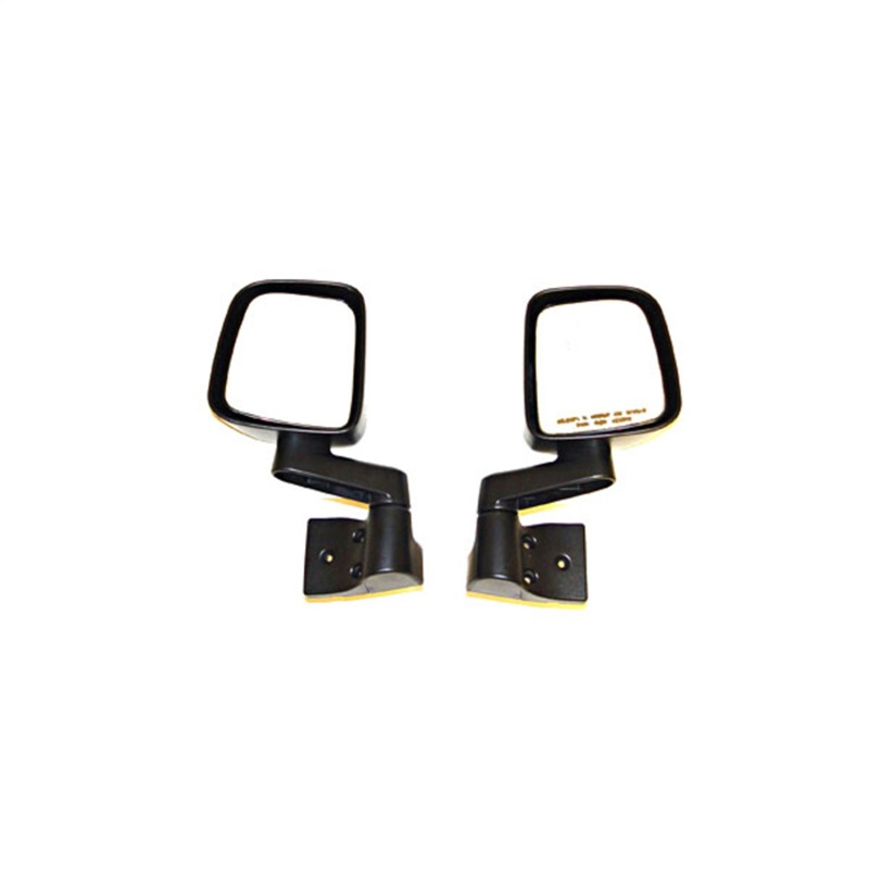 Jeep Wrangler & Unlimited Black Side Mirrors (2003-2006)