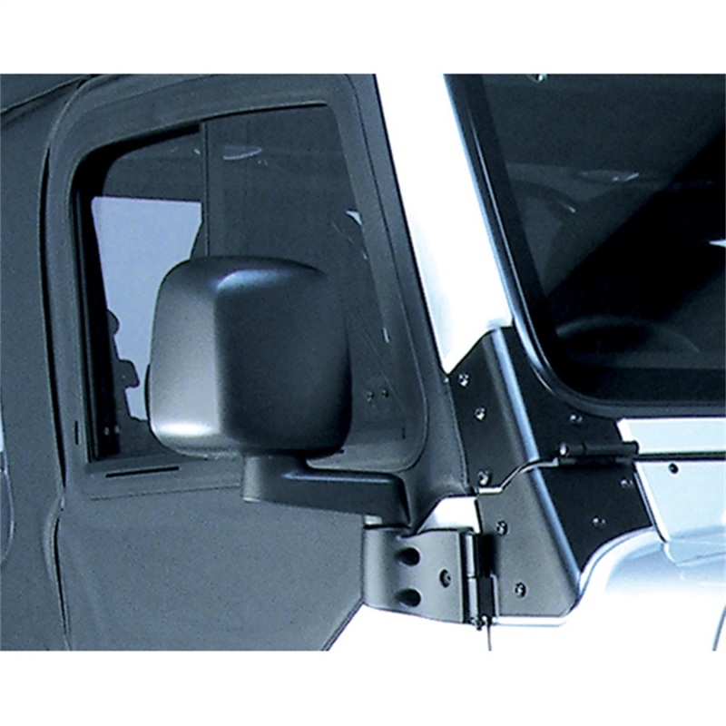 Jeep Wrangler & Unlimited Black Passenger Side Mirror (2003-2006)