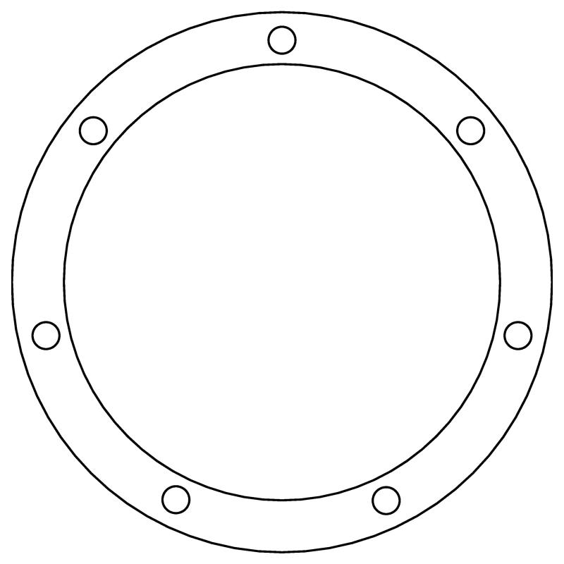Cometic Ford 8BA/8CM Flathead V8 24 Bolt .031 inch Fiber Oil Pan Clean Out Gasket