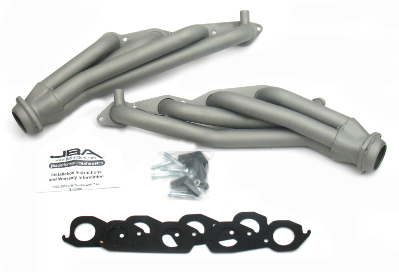 JBA 96-00 GM Truck 7.4L Vortec w/EGR & A.I.R. 1-3/4in Primary Ti Ctd Cat4Ward Header