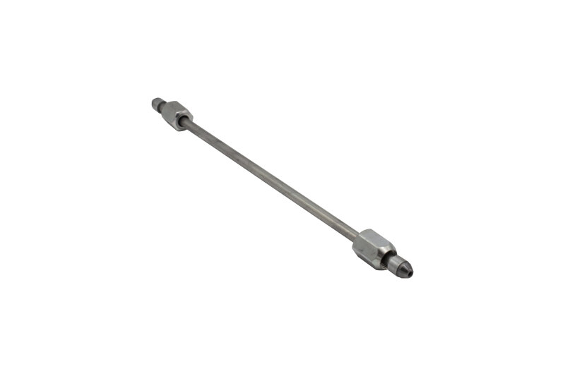 Fleece Performance 13in High Pressure Fuel Line (8mm x 3.5mm Line, M14x1.5 Nuts)
