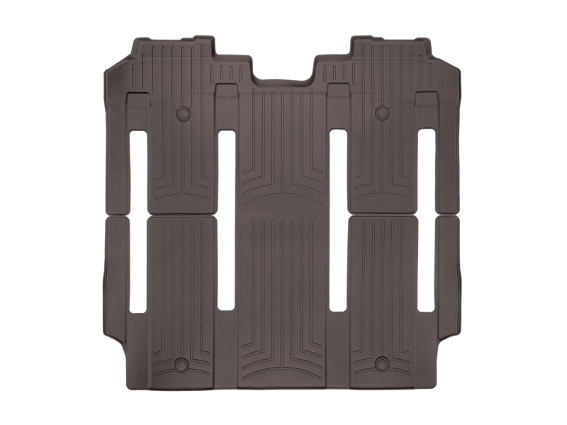 WeatherTech 2021+ Toyota Sienna Rear (7-passenger) FloorLiner - Cocoa
